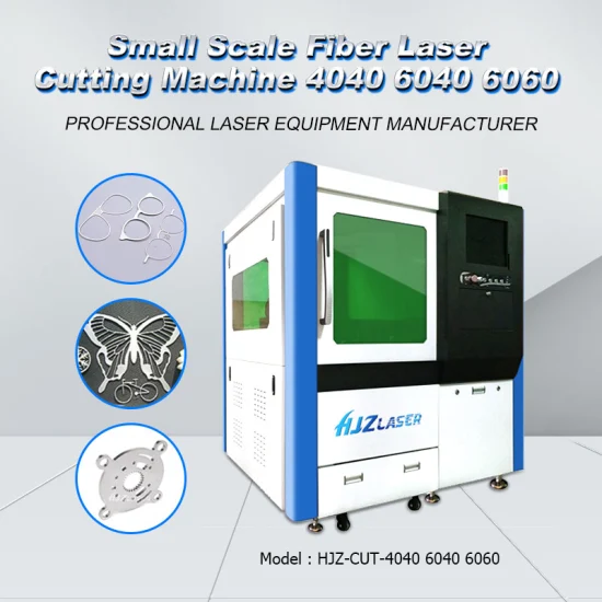 新しいファイバーレーザーカッター機 5050 6040 6060 1390 高精度小型レーザーカッター精密切断機水冷